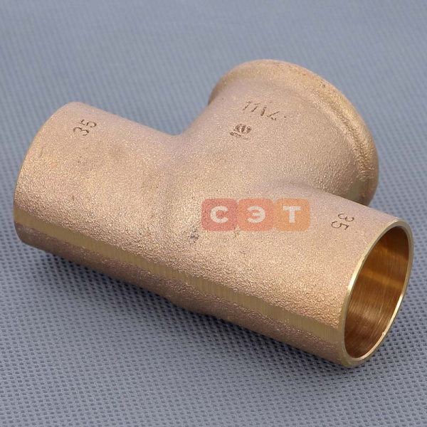 Тройник-пайка с внутренней резьбой  35х11/4"х35 (модель 94130G )
